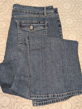 Revolt Jeans Women's Bootcut in Medium Blue Denim